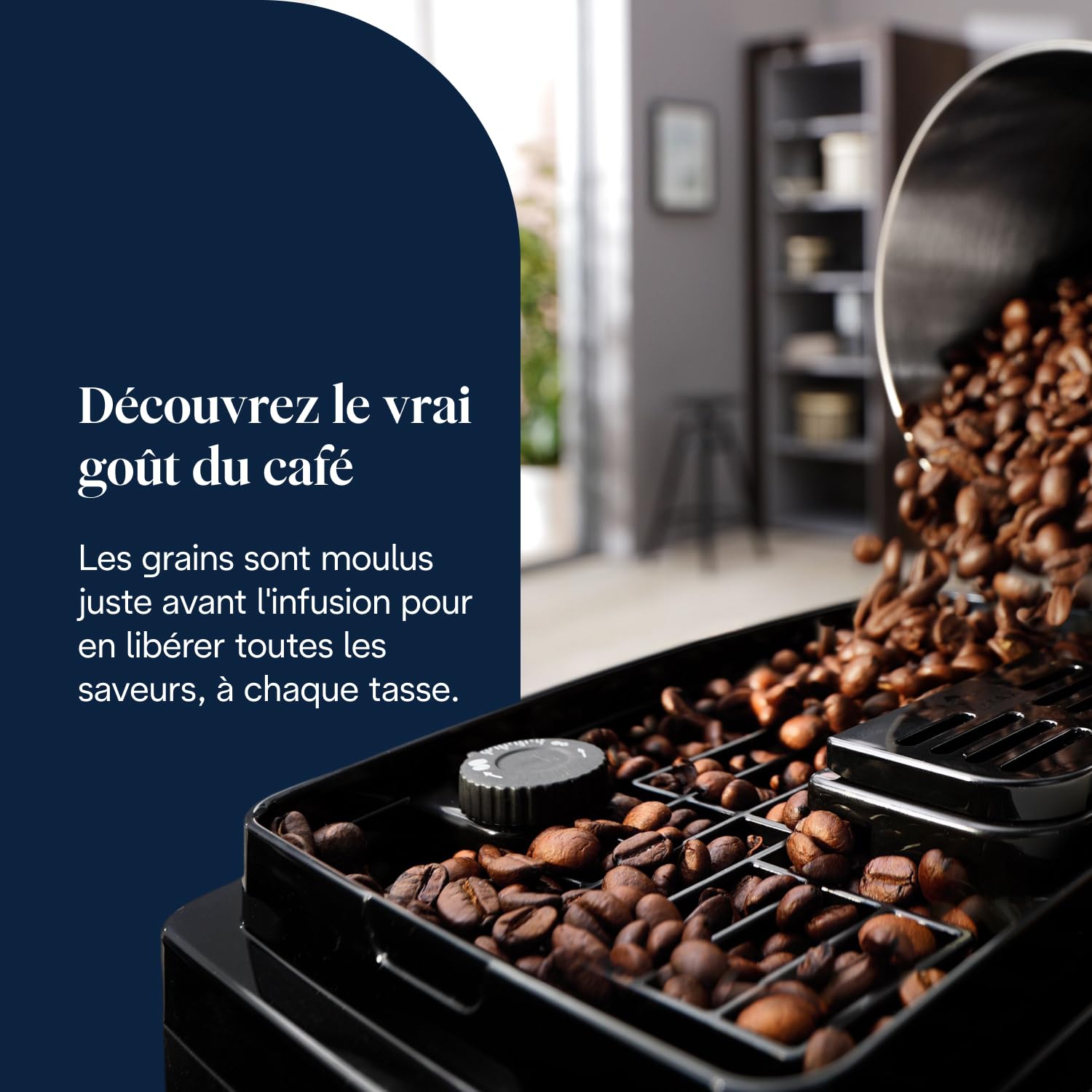 TechCaffe Magnifica Start - Perfetto Machine à Café Automatique avec LatteCrema Mousseur à Lait Automatique, Noir